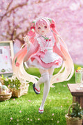 Hatsune Miku - Sakura Miku Newley Written Prize Figure (Japanese Cafe Ver.)