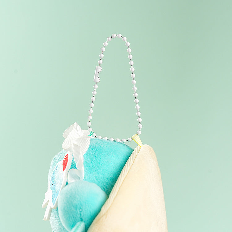 Character Vocal Series 01: Hatsune Miku Crepe Mascot Keychain Plush - A