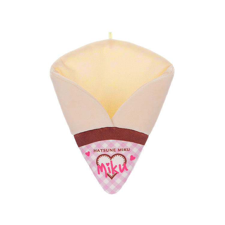 Character Vocal Series 01: Hatsune Miku Crêpe Mascot Keychain Plush - B