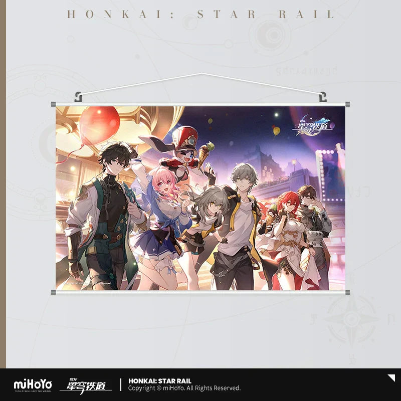 Honkai: Star Rail - First Year Anniversary Series - Wall Scroll/Tapestry