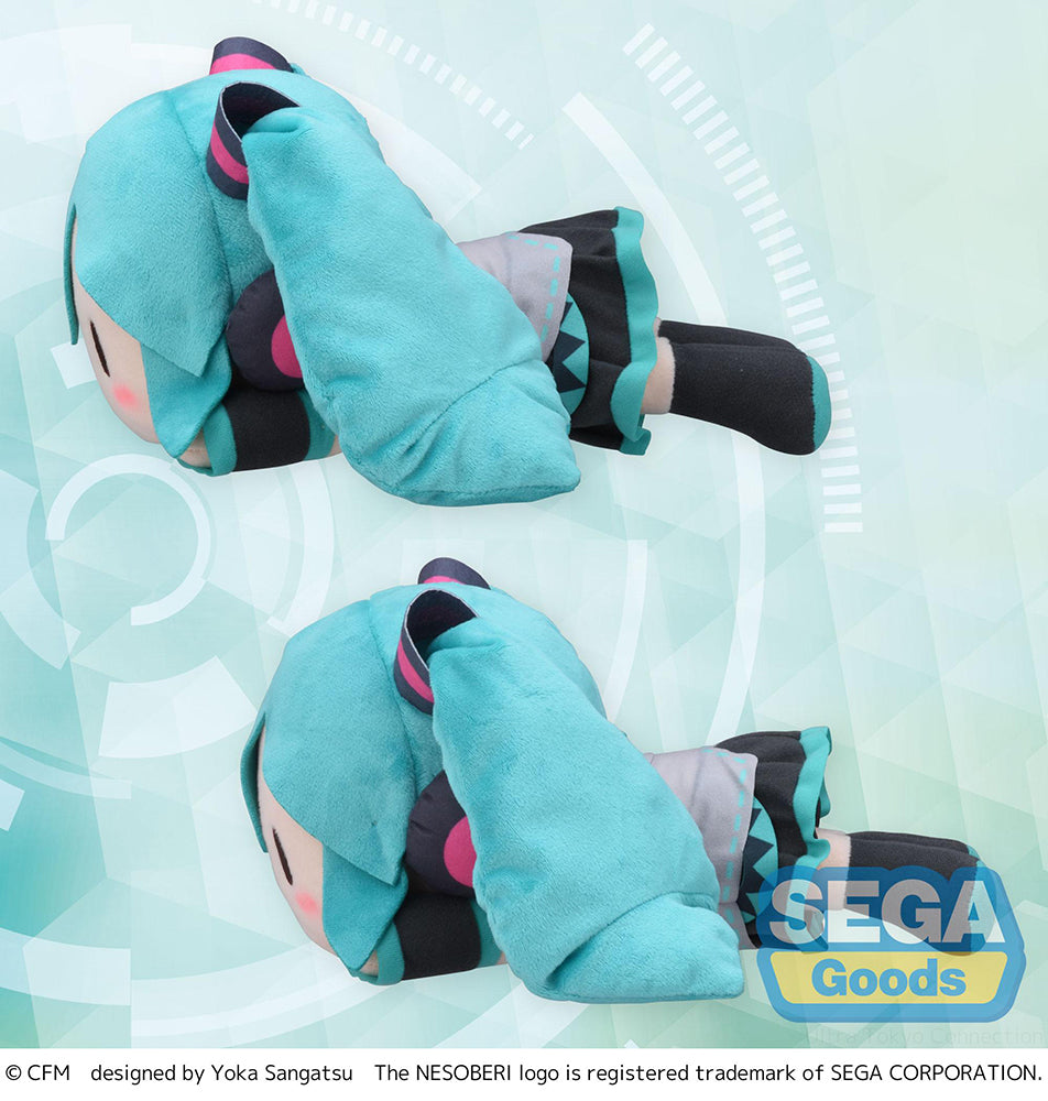 Hatsune Miku - fuwa petit NESOBERI (Lay-Down) - M Plush